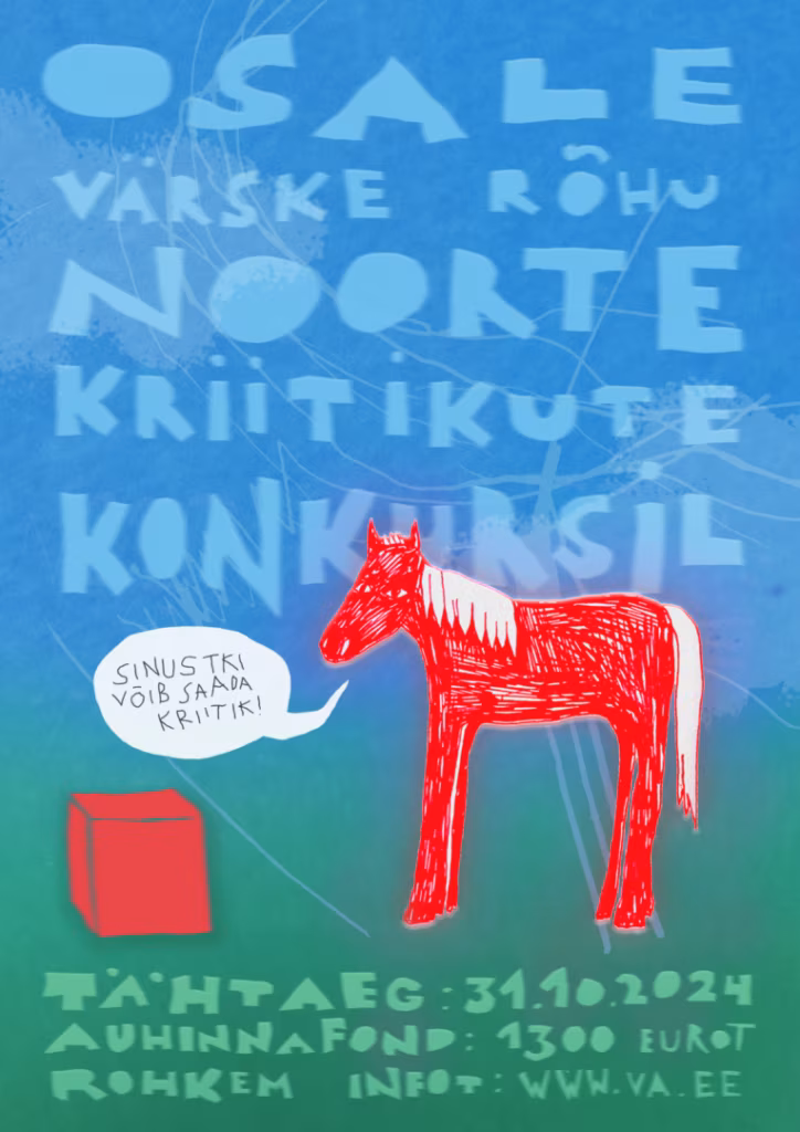 Noorte kriitikute konkurss 2024